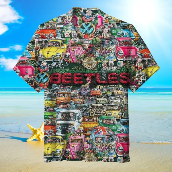 Volkswagen Beetle Unisex Hawaiian Shirt