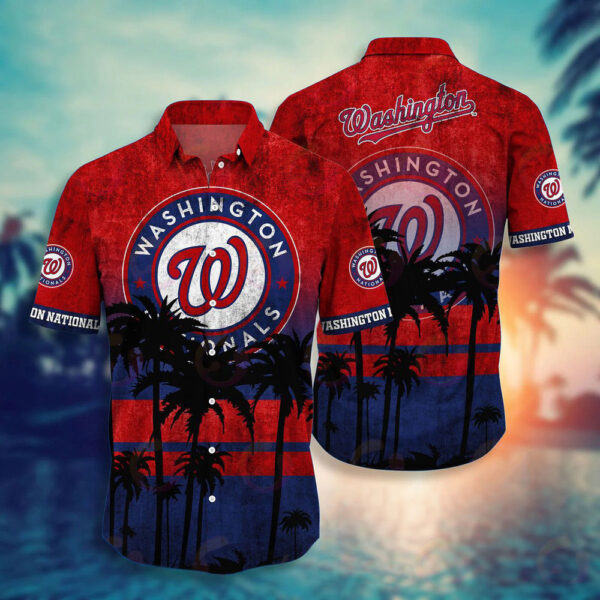Washington Nationals MLB Hawaii Shirt Style Hot Trending Summer