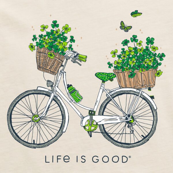 Women's Clover Bike Long Sleeve Crusher Boxy Tee - Image 2