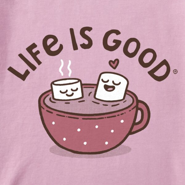 Women's Cocoa Time Long Sleeve Crusher Tee - Image 2
