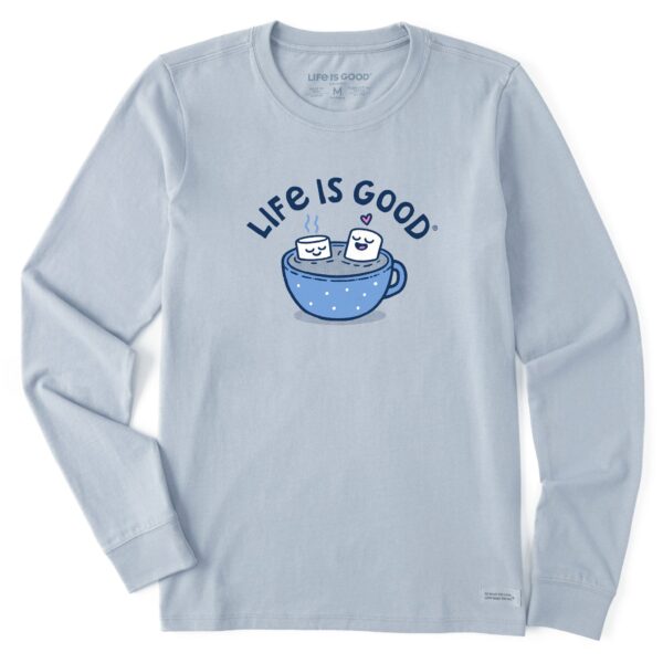 Women's Cocoa Time Long Sleeve Crusher Tee - Image 3