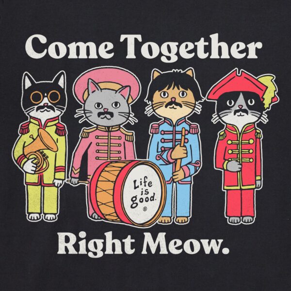 Women's Come Together Right Meow Long Sleeve Crusher Tee - Image 4