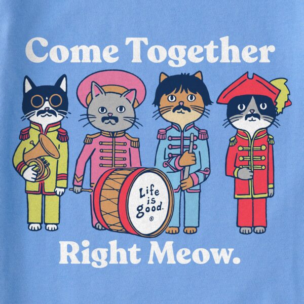 Women's Come Together Right Meow Long Sleeve Crusher Tee - Image 6