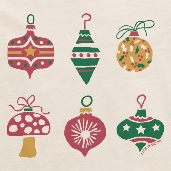 Women's Colorful Ornament Six Pack Long Sleeve Crusher Tee - Image 2