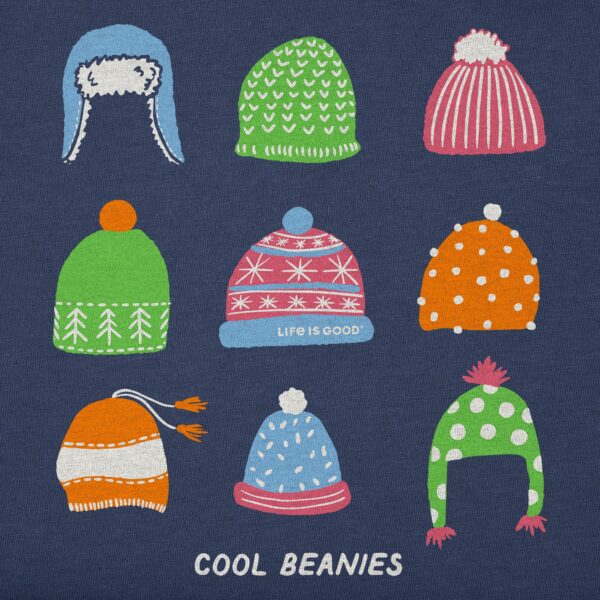 Women's Cool Beanies Long Sleeve Crusher Tee - Image 2
