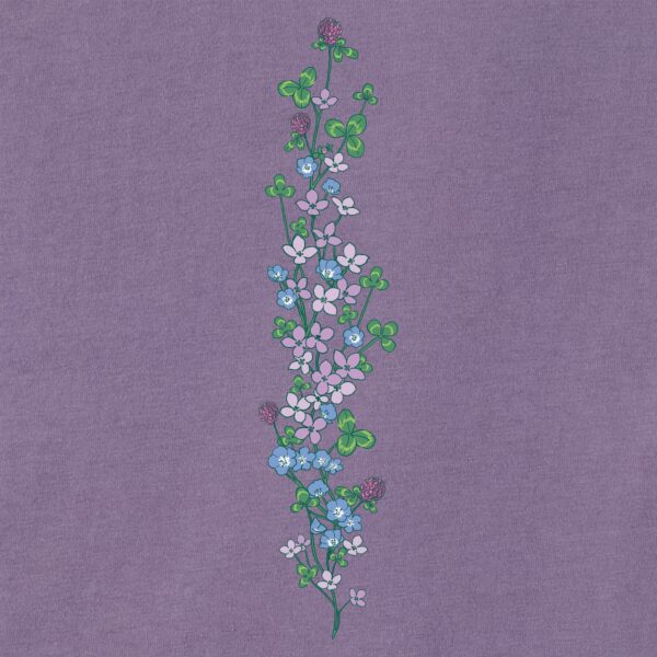 Women's Clovers & Wildflowers Long Sleeve Crusher Tee - Image 8