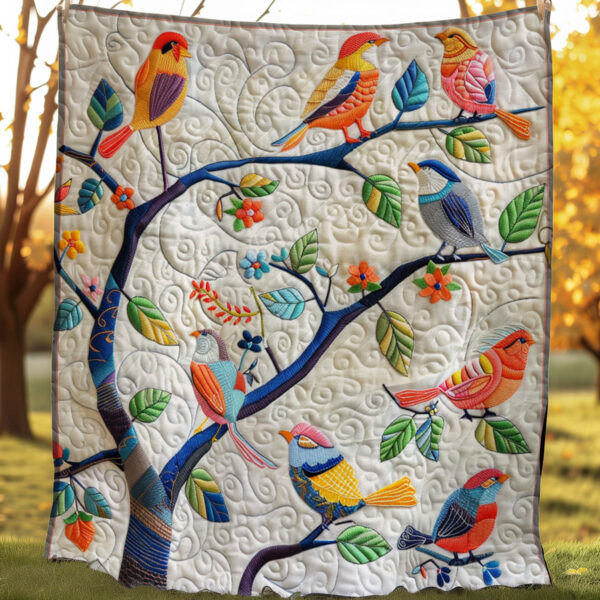 Birds WJ1406004CL Quilt - Image 3