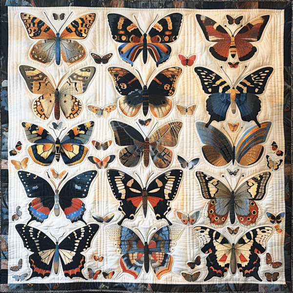 Butterfly Lovers XR1206003CL Quilt - Image 2