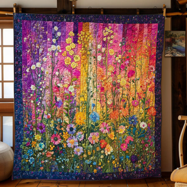 Colorful Garden WY1002034CL Quilt - Image 2