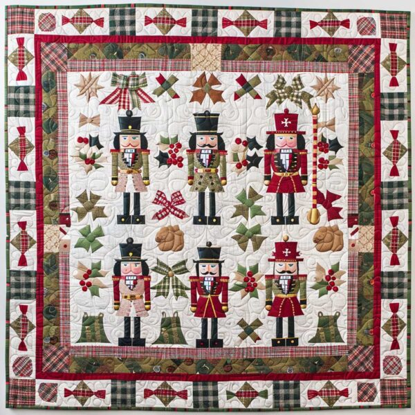 Nutcracker Christmas XR2406004CL Quilt - Image 4