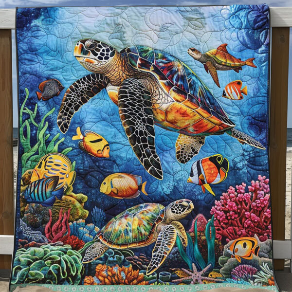 Sea Turtle WJ1109018CL Quilt - Image 4